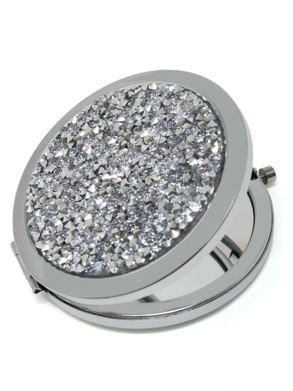 Rhinestone Double Sided Mirror NWOT